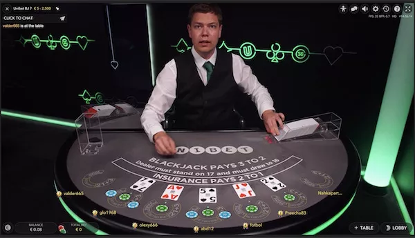 Unibet игри