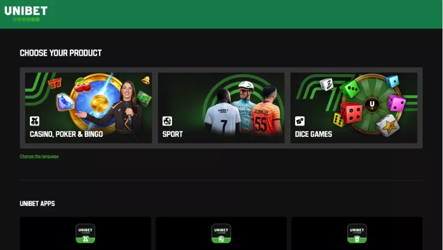 Unibet kasíno