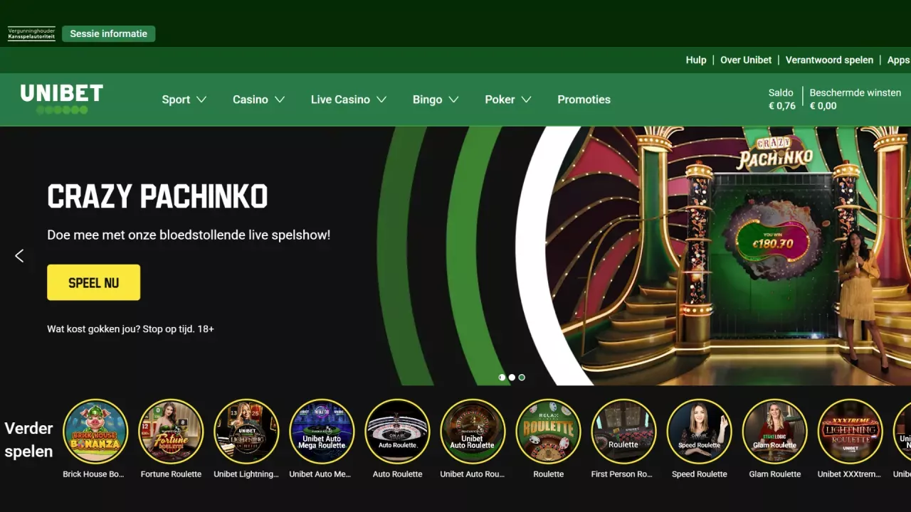 Unibet android